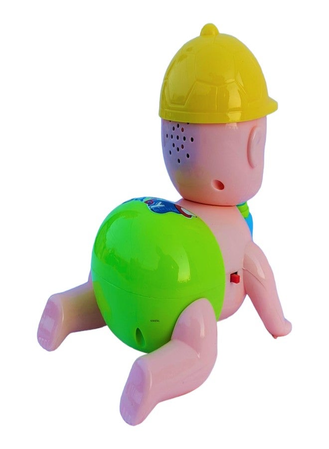 NIYANETAIL Crawling Baby Toy for Infants, Musical Baby Toy with Colorful Lights and Talking Features, Small Multicolor Baby/Infant Play Figure - Image 5